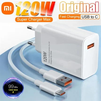 Xiaomi 120W GAN Super Fast Charging USB C PD Interface Charger Fast Charging Phone Charger For iPhone15 Samsung 120W Charger